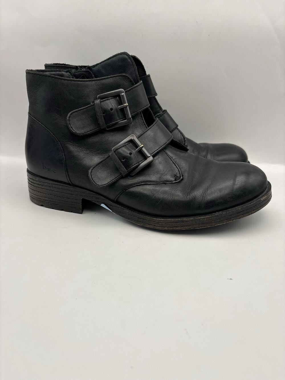 boc Black Leather Belvins Boots Women Size 7